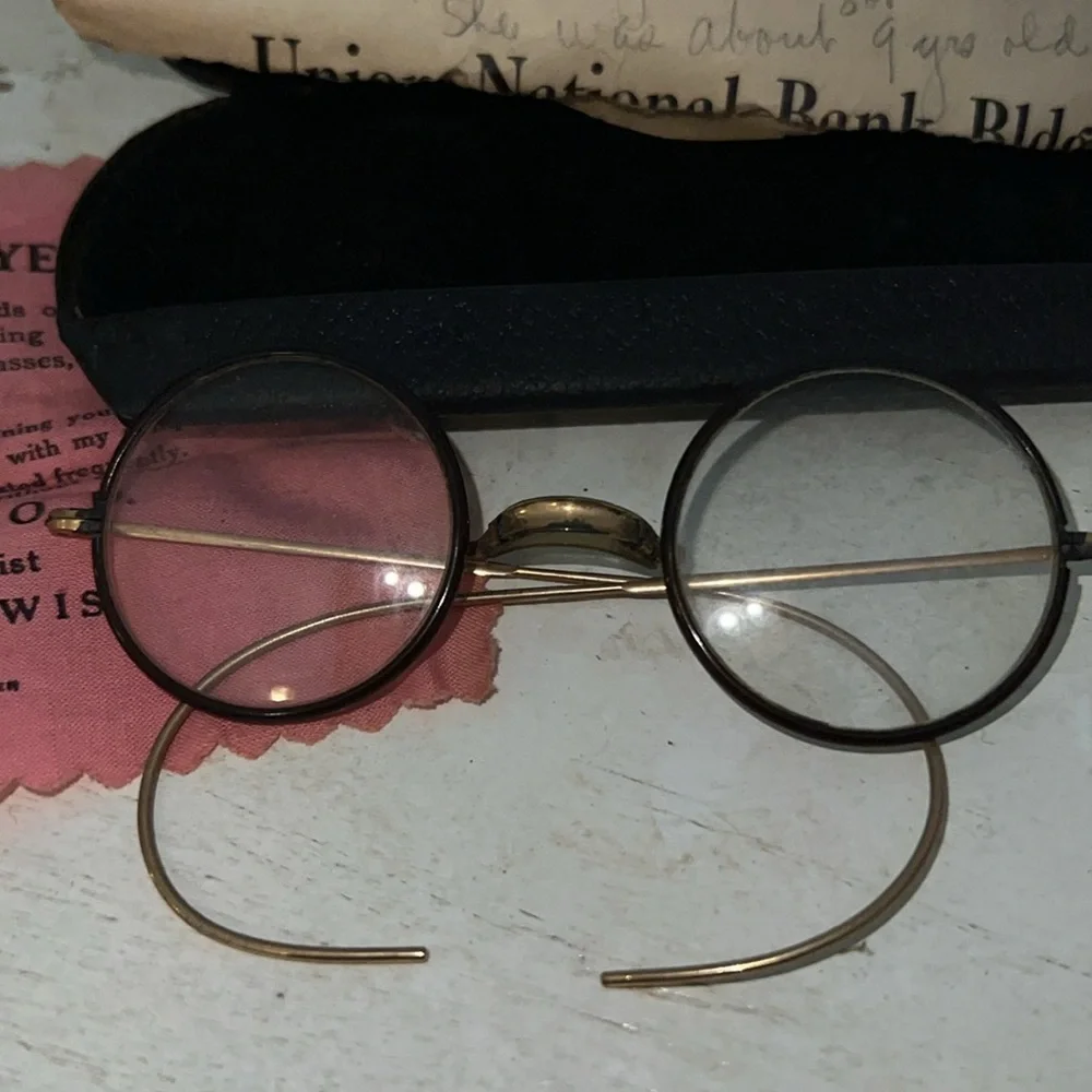 Antique Windsor gold filled eyeglass frames